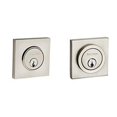 thumbnail image 1 of Baldwin 8221102 Contemporary Square Deadbolt, Double Cylinder, 1 of 1
