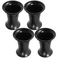 thumbnail image 3 of Tubes de Port Ronds pour Haut-Parleur Noir pour Techniciens Audio Utilisation en Studio 4 Pcs, 3 of 8