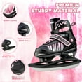 thumbnail image 3 of Adjustable Ice Skates for Kids, Boys Ice Hockey Skates for Girls, Toddler, Youth with Large Skate Bag, Soft and Comfortable Lining Ice Skating Shoes for Outdoor and Rink, 3 of 7