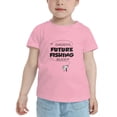 thumbnail image 2 of Daddys Future Fishing Buddy Cute Toddler Tshirts for Boys Girls (Pink, Youth L), 2 of 5