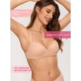 thumbnail image 2 of Sostén DOBREVA inalámbrico push up con relleno 38DD beige rosado, 2 of 7