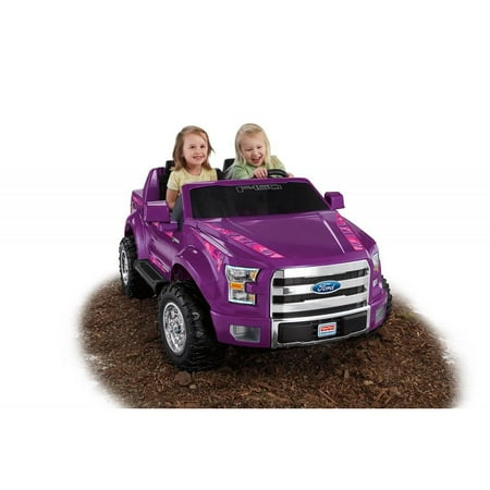 Power Wheels Ford F150, Purple Camo Ride-On Vehicle