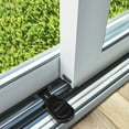 thumbnail image 2 of HEALEEP 2pcs Adjustable Window Stoppers For Sliding Windows Locking Window Locks Security Black, 2 of 8