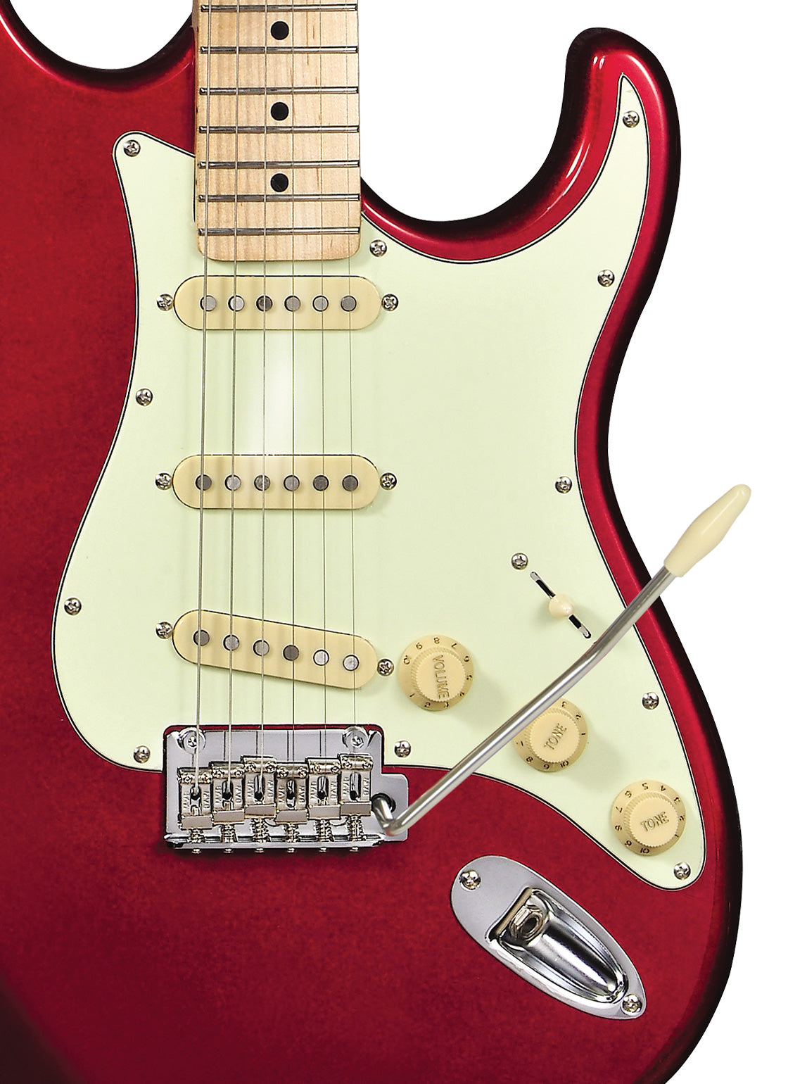 Tagima T 635 CLASSIC-MR-LF/MG Electric Guitar - Metallic Red