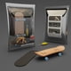 thumbnail image 1 of Finger SkateBoard Wooden Fingerboard Toy Professional Stents Finger Skate Set Or One Set Trucks With Tool For Fingerboard SkateYellowWithout bearinUnited States He Qiyong unisex, 1 of 1