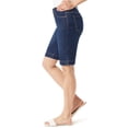 thumbnail image 2 of Short Bermuda de tiro alto Amanda para mujer de Gloria Vanderbilt, 2 of 2
