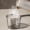 Gray-11.02"Lx4.72"Wx6.29"H, variant on Clear Plastic Water Dipper with Long Handle,Heavy Duty Heat Resistant Water Ladle with Pour Spout & Hanging Hole for Kitchen,Bath and Household Use