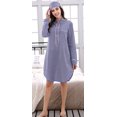 thumbnail image 2 of Richie House Women's Cotton Night Shirt RHW2829-A-S, 2 of 7