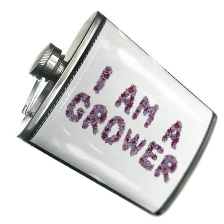 

NEONBLOND Flask I Am A Grower Lilac Flowers Garden