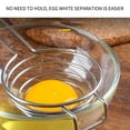 thumbnail image 4 of Hxlamzoo Clearance Eggs Separator Stainless Steel Eggs Yolk White Separator Separation Tool Eggs Long Handled Separator Food Grade Eggs Separator Kitchen Cooking Gadgets, 4 of 9
