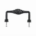 thumbnail image 3 of Black Drawer Handle Cabinet Pull Birdcage Wrought Iron 6 5/8" Rust Resistant, 3 of 6