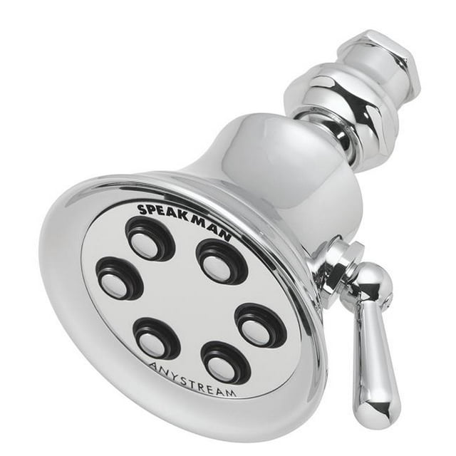 Speakman S-2254 2.5 GPM Anystream 6 Jet Rétro Pomme de Douche&44; Chrome Poli