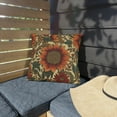 thumbnail image 3 of Outdoor Pillow In Sunflower Pattern, 3 of 4