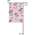 thumbnail image 5 of SKYSONIC Garden Flag Beautiful Mermaid Girl Double-Sided Printed House Sports Flag-12x18(in)-Polyester Decorative Flags for Courtyard Garden Flowerpot, 5 of 6