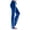 Blue, variant on Velvet Pants Women 2026 Elastic Waist Straight Leg Flared Dressy Casual Bodycon Pants Trousers