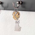 thumbnail image 2 of Metal Keychain Key Pendant Cat Keychain Animal Keychain Metal Keychain Suitable for Children Friends Family Adults, 2 of 5