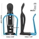 thumbnail image 2 of Soporte para botellas de agua ajustable para bicicleta, 2 piezas, portabotellas de aluminio azul, 2 of 7
