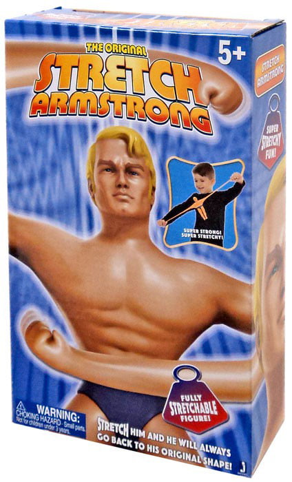 THE ORIGINAL STRETCH ARMSTRONG ACTION LARGE FIGURE TOY NEW AND BOXED 