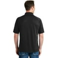 thumbnail image 2 of Sport-Tek Dri Mesh Pro Polo-4XL (Black), 2 of 6