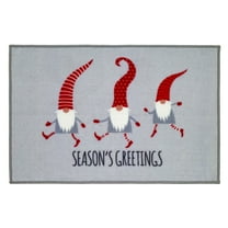 Avanti Holiday Gnome Walk Bath Rug