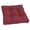 Merlot, variant on Blazing Needles Indoor/Outdoor Square Tufted Chair Cushion, 19" x 19", Merlot