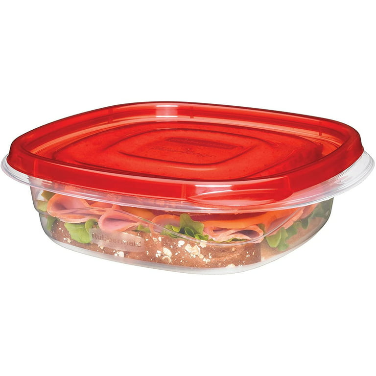 Rubbermaid Home 7F54-RE-TCHIL Take Alongs Container Stor Food Dp