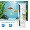 thumbnail image 5 of SEAOURA 9-in-1 Aquarium Test Kit - 65 Strips for Fish Tanks & Ponds, Tests pH, Nitrate, Nitrite, Chlorine, Hardness, Alkalinity, Iron, Copper, Carbonate - Accurate & Fast Water Testing Strips, 5 of 6