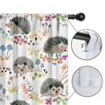 thumbnail image 4 of Blackout Kids Curtains,Hedgehog and Mushroom Childrens Insulated Curtains Set Of 2,Bedroom Essentials,Toddler Room Decor 42"x84"(106x213cm), 4 of 4