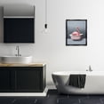 thumbnail image 4 of Stupell Industries Eclectic Flamingo in Bathtub Black Floating Frame Canvas Art, 17 x 21, by Svetlana Aleynikova, 4 of 8
