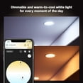 thumbnail image 4 of Lámpara LED empotrada Philips Hue Smart de 5/6 pulgadas, paquete de 1 unidad, 4 of 8