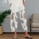thumbnail image 2 of Pantalones capri Medlor Boho 2025 de verano de pierna ancha para mujer, 2 of 5