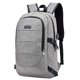 thumbnail image 4 of Sonducket Nueva impermeable para ordenador portátil de negocios para mujer, portátil USB, bolsas de viaje escolares, escolar antirrobo Mochilas Gris, 4 of 8