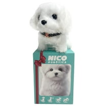 Electronic Realistic Robot Dog Interactive Plush Puppy Toy Acts Like A Real Puppy Animal Dog Battery Operated Toy