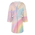 thumbnail image 5 of Jindong Robes en Peluche pour Femmes Robe de Nuit Décontractée et Confortable en Flanelle à Manches Longues Imprimée Colorée pour Femmes, 5 of 5