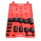 thumbnail image 1 of Juego de 14 adaptadores de prensa de rótula de acero, herramienta de servicio de extracción e instalación., 1 of 13