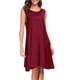 thumbnail image 4 of Vestido informal sin mangas de verano para mujer, vestidos sueltos para cubrir la playa, vestido sin mangas Xemadio WMZL-935-28, 4 of 7