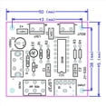 thumbnail image 2 of 4X Mini Placa Amplificadora de Potencia 5W + 5W HiFi de Dos Canales PM CM2038 5V Fuente USB Amplificador de Audio de Potencia, 2 of 5
