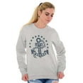 thumbnail image 3 of Let's Get Wrecked Summer Beach Anchor Sweatshirt for Men or Women Brisco Brands S, 3 of 6