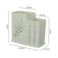 thumbnail image 2 of Straw And Chopsti Dishwasher Basket To Make Washing Simple,2021Nordic greendouble grid, 2 of 4