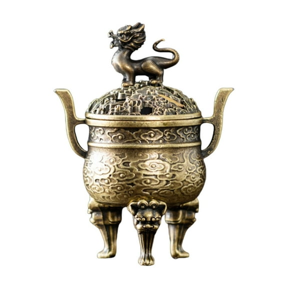 Creative Chinese Style Metal Tray Incense Burner Home Decorative Item Incense Holder Craftwork Incense Cone Holder