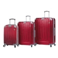 thumbnail image 2 of Mia Toro ITALY Particella 3-piece Hardside Spinner Luggage Set Silver, 2 of 3