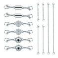 thumbnail image 1 of Accesorios De Extensión De Cadena De Collar De Cierres Magnéticos 12x Sunnimix Collar Broches De Langosta, 1 of 8