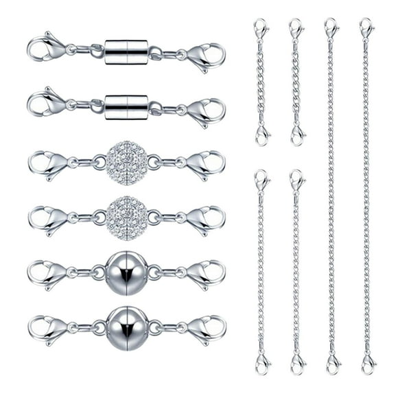 Kloware 12x Fermoir Élégant Bijoux pour Bracelet Collier