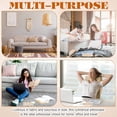 thumbnail image 3 of Neck Roll Pillowcases with Zipper, Round Pillowcase 5.9x15.7Inches Cylindrical Pillow Cushion for Bedroom, Living Room, Sofa,Solid Color, Gray, 3 of 8