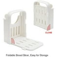 thumbnail image 6 of Lieonvis Bread Slicer Foldable Toast Slicer Tool Adjustable Toast Loaf Slicing Machine Plastic Bread Cutting Guide Tools for Homemade Bread Kitchen Baking Tool, 6 of 10