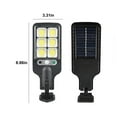 thumbnail image 3 of JingChun Solar Lights Outdoor Waterproof, Led Solar Flood Lights Outdoor Motion Sensor with Remote, 3 Modes Solar Lights for Outside Yard, Garden, Path & Parking Lot, 3 of 9