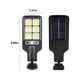 thumbnail image 3 of Luces solares para exteriores, con sensor de movimiento, IP65, 3 modos y control remoto. Luces de seguridad para pared, cercas, patios, jardines y patios., 3 of 9