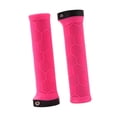 thumbnail image 4 of Quzzie 2 Pieces Bike Handlebar Grips Ergonomic Rubber Non Slip Locking Grips Shock Absorbing Wraps for Mountain Folding Bikes Suitable for School Commuting Weekend Cycling Pink, 4 of 8