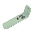 thumbnail image 4 of Unique Bargains 6 Pcs Stainless Steel Ear Cleansing Tool Set with Faux Leather Packaging Green, 4 of 7