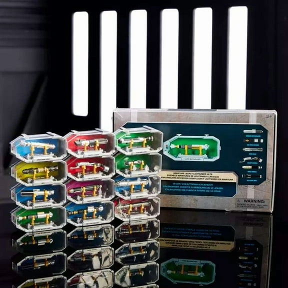 Star Wars Miniature Legacy Lightsaber Hilts Set